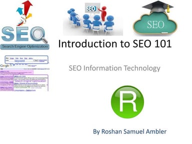 SEO Basics - Introduction to Search Engine Optimization for SEO beginner, Web...
