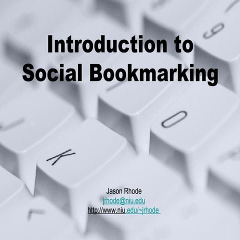 Introduction to Social Bookmarking - FSI 2007
