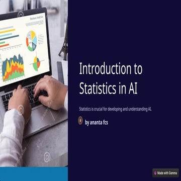 Introduction-to-Statistics-in-AI using statistics | PPTX