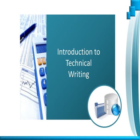 Introduction to-technical-writing-anuja