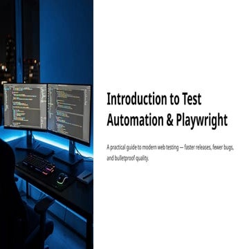 Playwright Setup with Java – Getting Started with Modern Test ...
