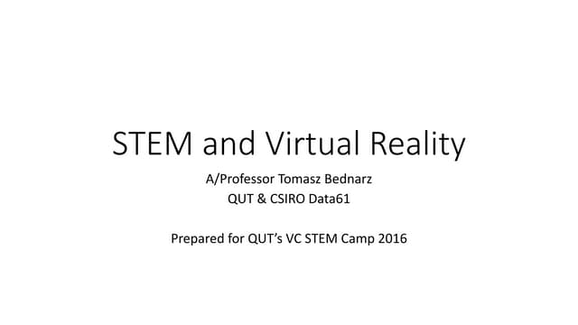 STEM Camp Virtual Reality