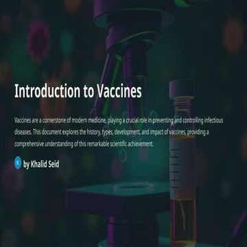 Introduction-to-Vaccines.presentation( ppt) | PPTX