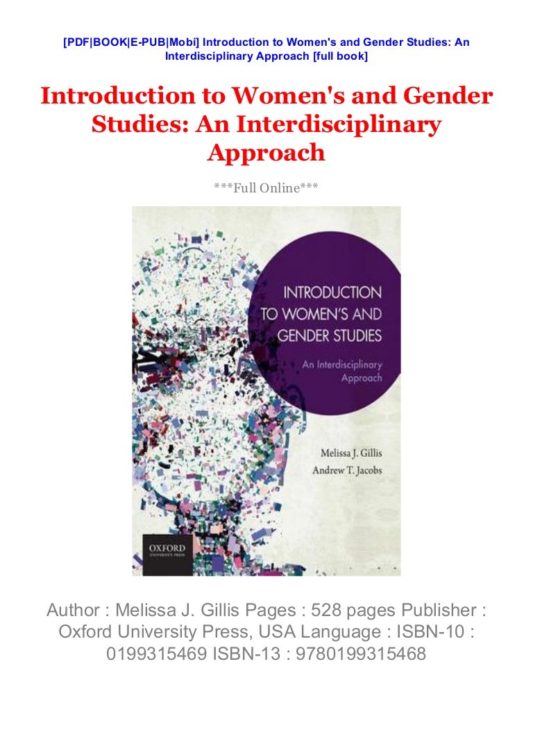 Introduction to gender studies notes image