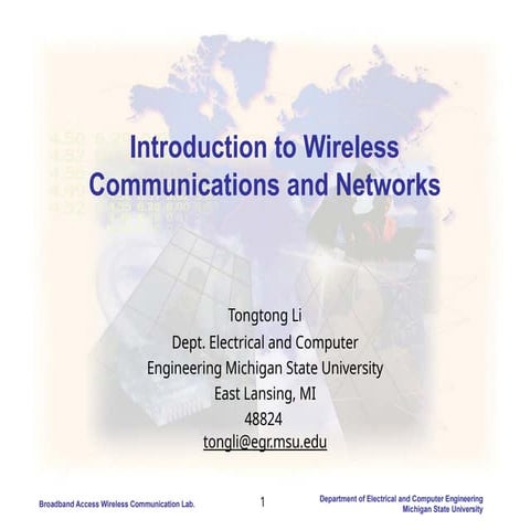 Introduction of the wireless communication and network.pptx