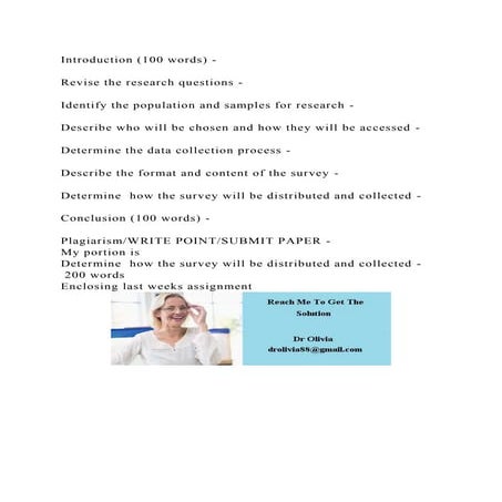Introduction (100 words) - Revise the research questions - I.docx
