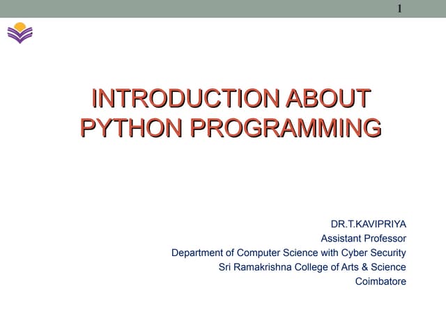 Introduction about python programming.ppt