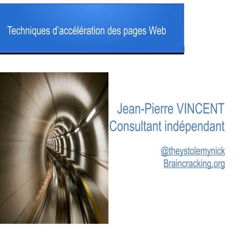 Introduction à la webperf