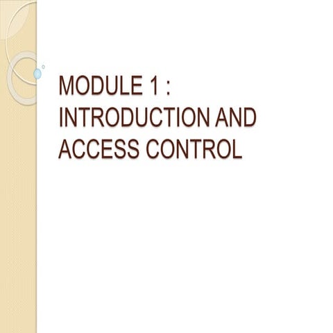 INTRODUCTION AND ACCESS CONTROL.pptx