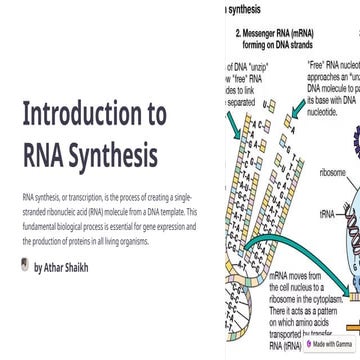 introduction and importance of RNA synthesis.pptx