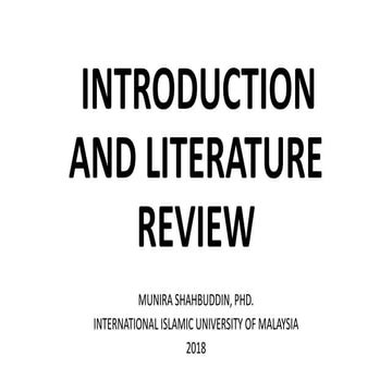 Introduction to Research Methodology