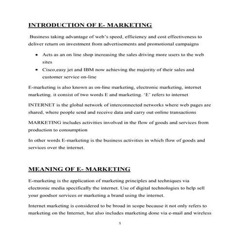 Introduction and meaning of e