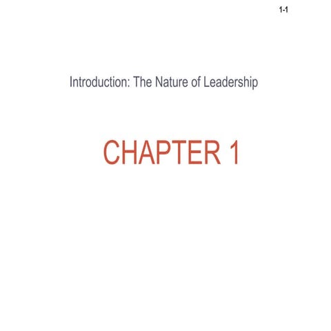 introduction and nature of leadership.pp