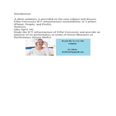 Introduction A short summary is provided on the case subject and.docx