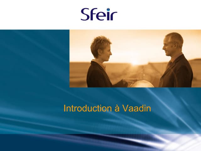 Introduction à Vaadin