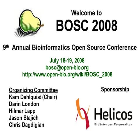 Introduction Bosc2008