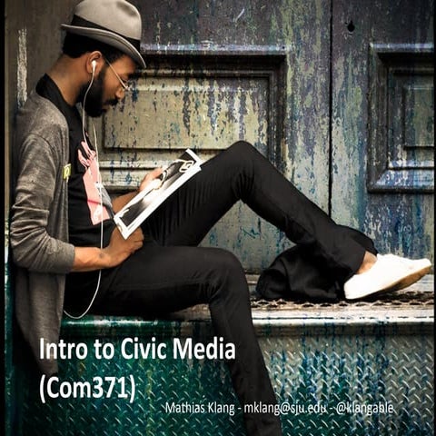 Introduction to Civic Media com371