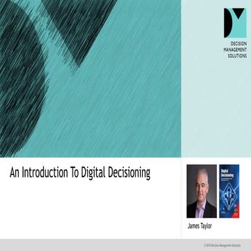 Introduction to Digital Decisioning
