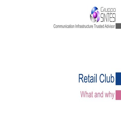 Introduction to the Retail Club