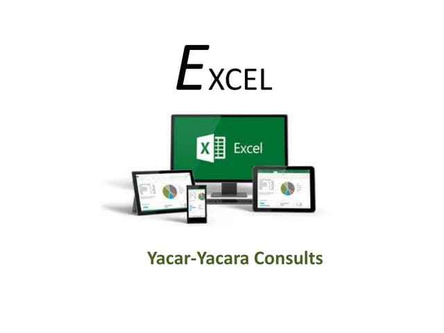 Kofi Nyanteng Introduction excel modelling