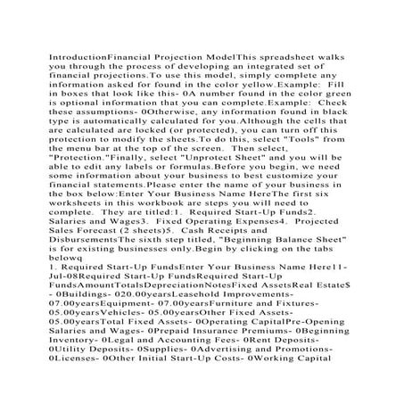 Financial management worksheets | PDF