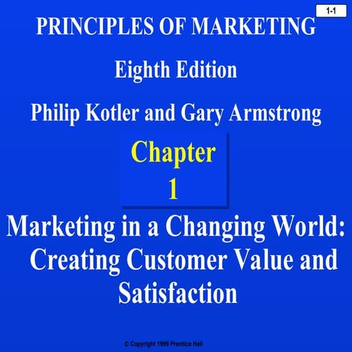 introduction  principles of marketing course material
