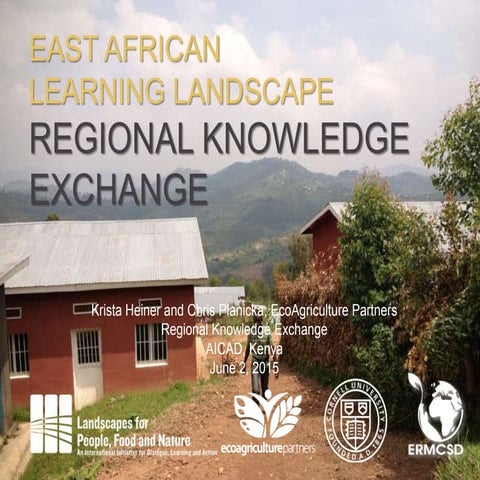 East African Learning Landscape Regional Knowledge Exchange