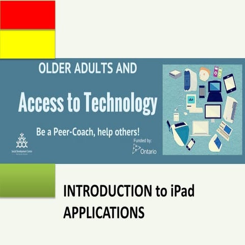 Introduction to iPad Applications 