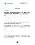 Financial advisor letter to client sample Financial advisor letter to client sample