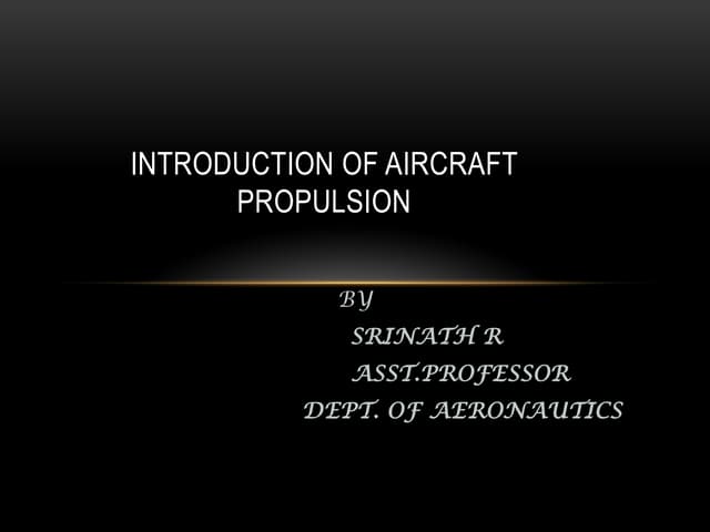 Lockheed Martin F35 Lightning II(Propulsion Presentation) | PPTX