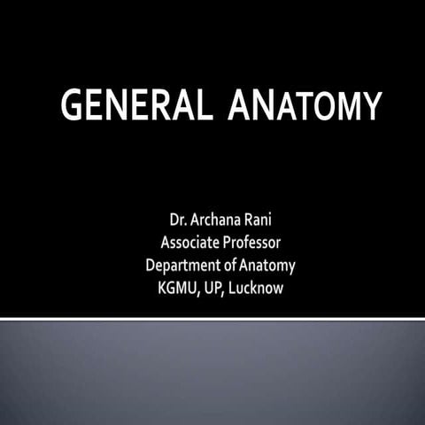 Introduction of anatomy