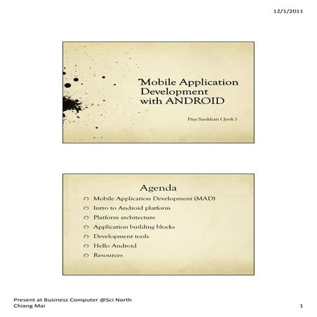 Introduction of android | PDF