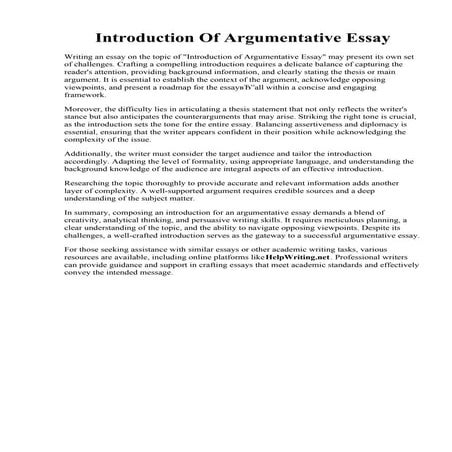 Introduction Of Argumentative Essay.pdf