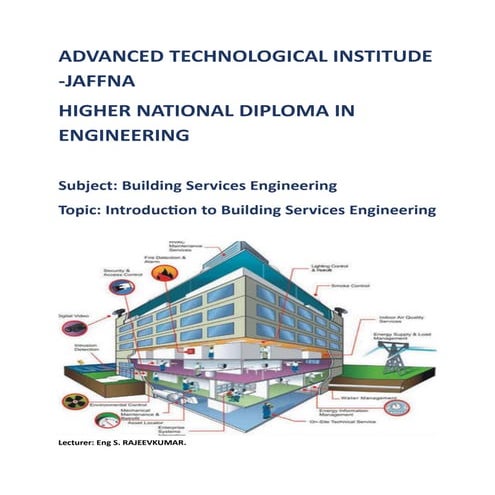 Building Services Definition and Importance | PDF