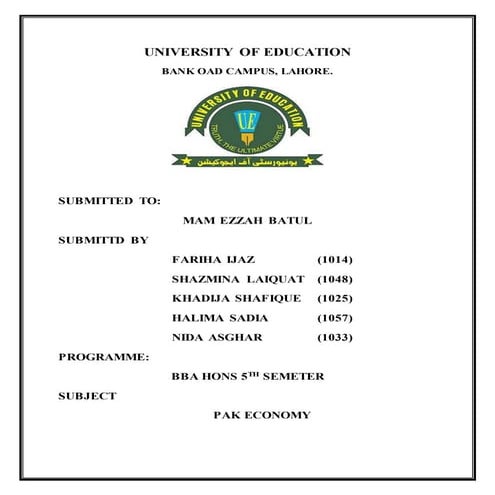 Introduction of capital market