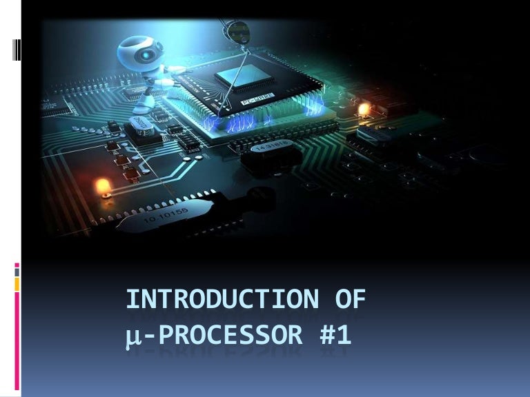 Introduction of cpu