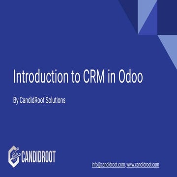 Introduction of CRM in Odoo.pdf