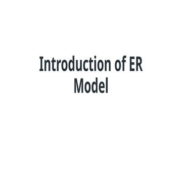 Advantages and disadvantages of er model in DBMS. Types of database ...