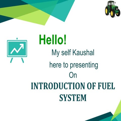 Introduction of fuel system kvg