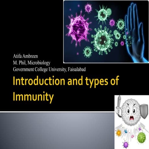 Introduction and types of immunity I Pharmaceutical Microbiology