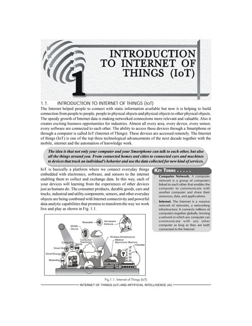 Introduction of Internet of Things(IoT) By Thakur Pawan & Pathania Susheela