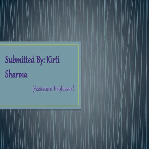 Introduction of marketing management