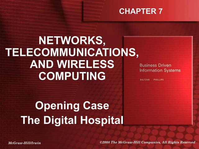Introduction of network