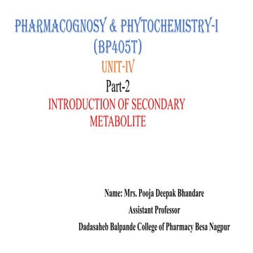 Introduction of secondary metabolities.pptx