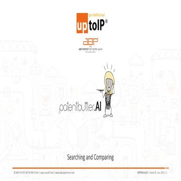 Introduction presentation of the patentbutler tool