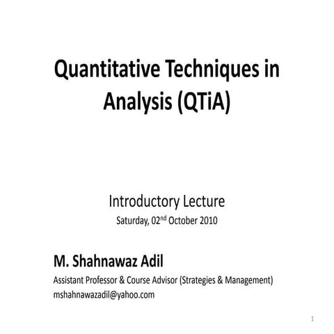 Introduction  Q Ti A