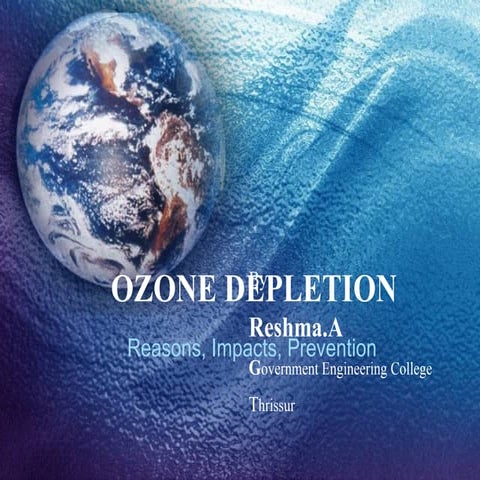 Ozone Depletion and Global Warming