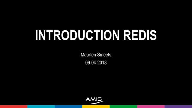 Introduction to Redis