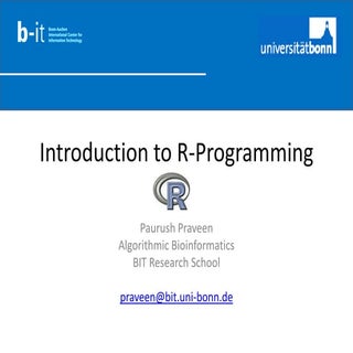 Introduction r-programming