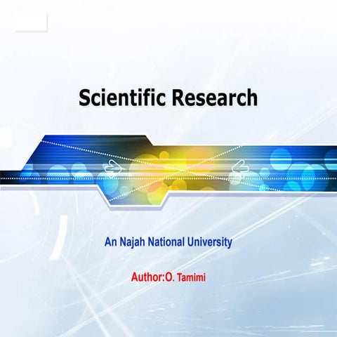 Introduction Scientific Research 